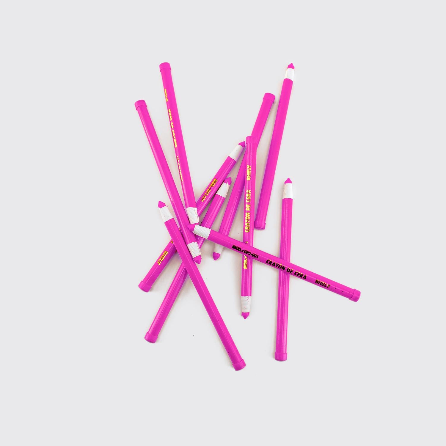 Pink Wax Crayon – Burro